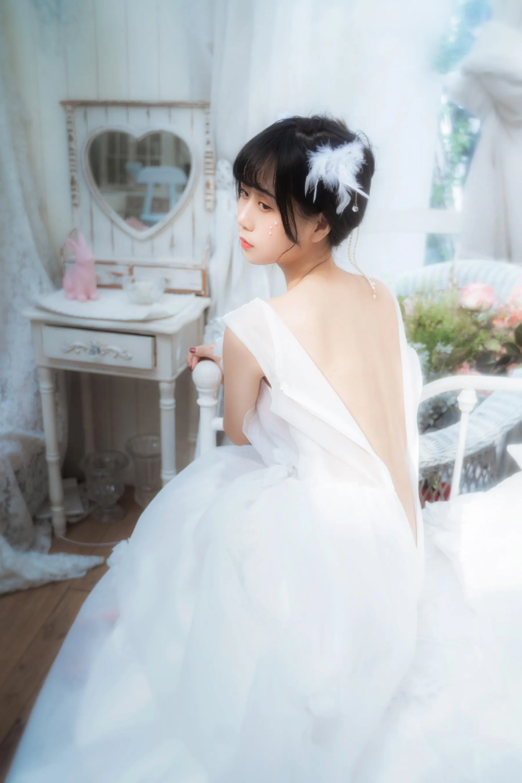 [艺图语] 2022.05.28 纯白花嫁 萌芽儿o0 [33P]插图8